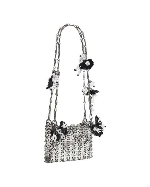 Rabanne White Shoulder Bags