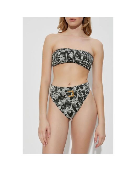 Bikinis Balmain de color Gray