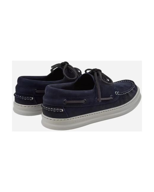 Camper Blue Boat Shoes for men