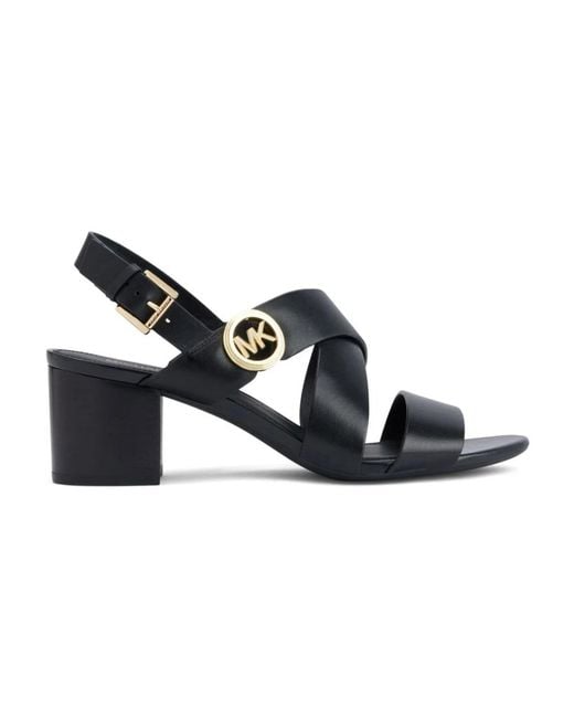 Michael Kors Black High Heel Sandals