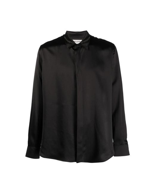 Saint Laurent Black Casual Shirts for men