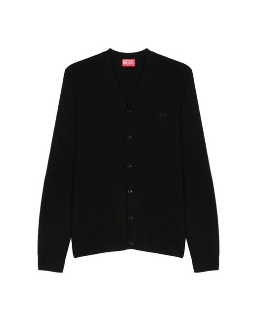 Cardigans DIESEL de hombre de color Black