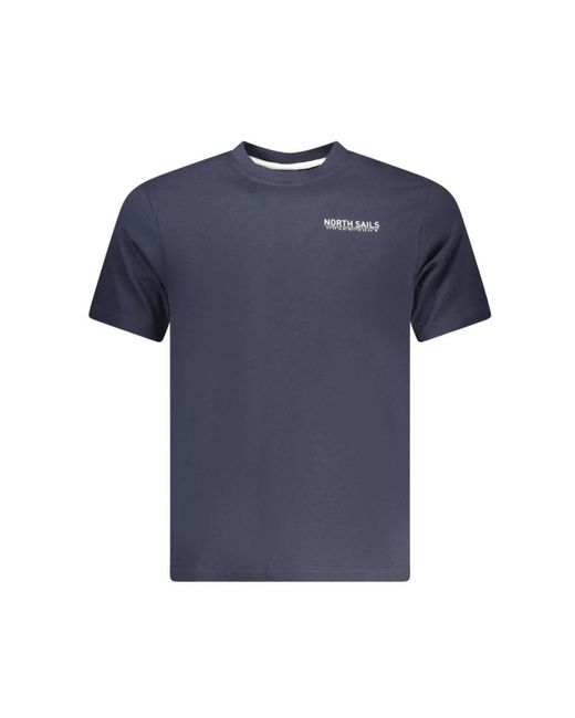 North Sails Blue T-Shirts for men