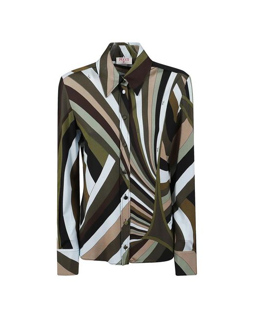 Emilio Pucci Black Shirts