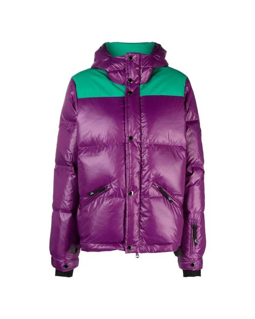 J.Lindeberg Purple Winter Jackets