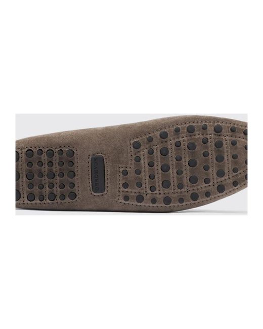 Scarosso Gray Loafers for men