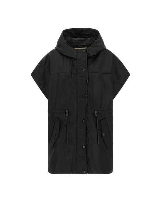 Weekend by Maxmara Black Waistcoats