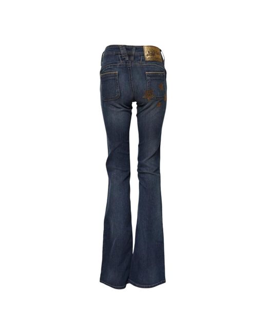 John Galliano Blue Flare Jeans
