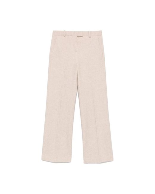 Circolo 1901 Jersey Texture Broek in het Natural