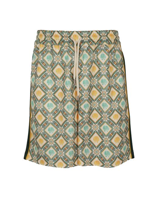 Drole de Monsieur Green Casual Shorts for men