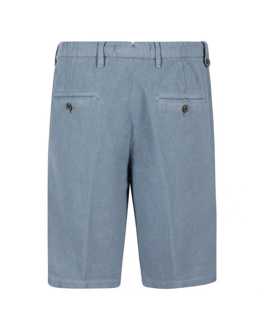 Myths Blue Casual Shorts for men