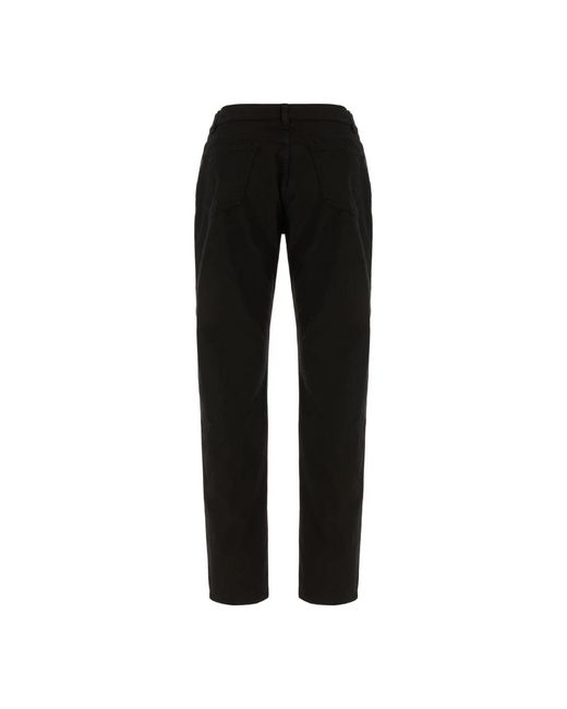 The Row Black Straight Fit Jeans