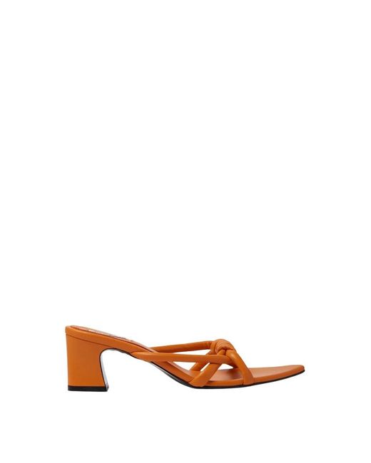 Reike Nen Brown Heeled Mules