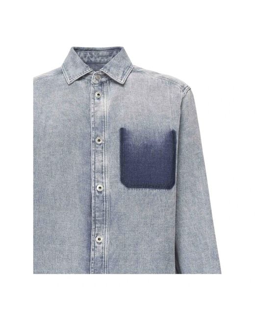 Loewe Blue Denim Shirts for men