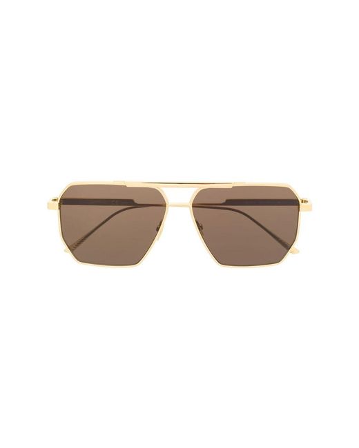 Bottega Veneta White Sunglasses for men