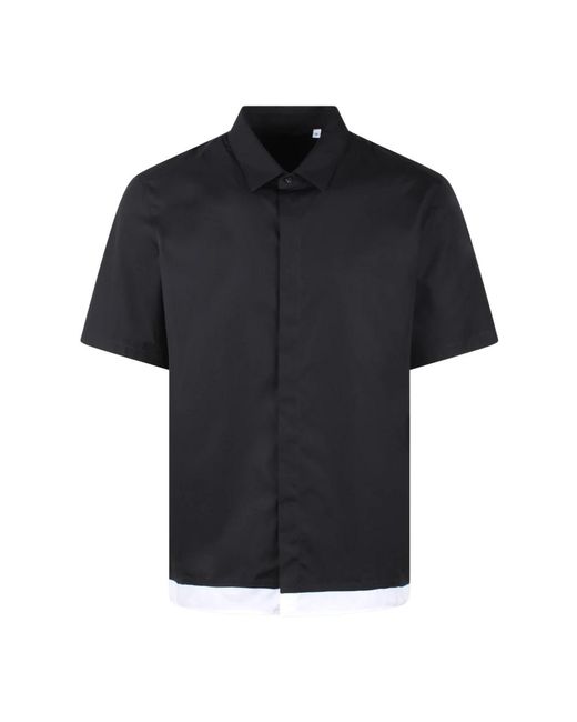 Neil Barrett Short sleeve shirts in Black für Herren