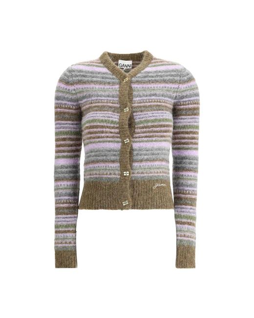 Cardigans di Ganni in Gray