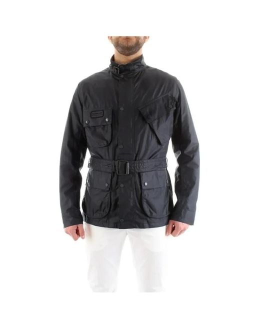 Barbour Black Light Jackets for men