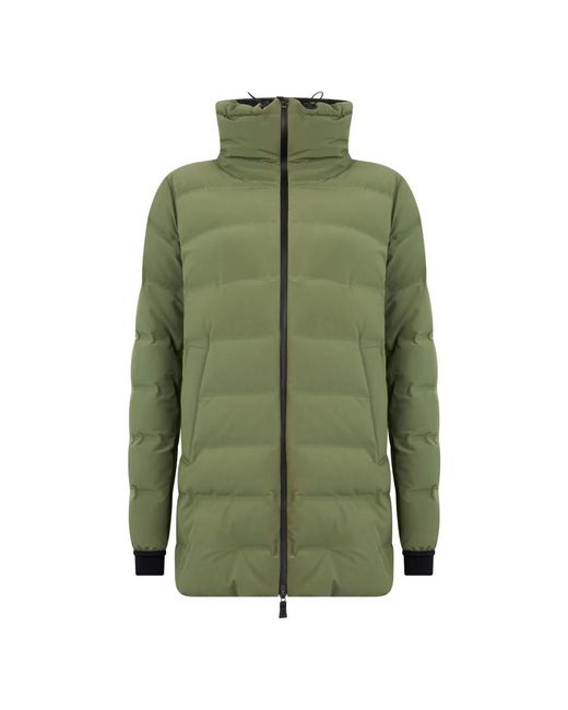 Herno Jassen ,Groen ,Laminar A-Shape Jacket in het Green