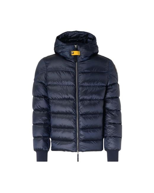 Parajumpers Blue Winter Jackets for men