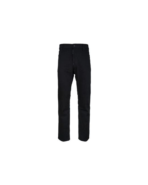 DSquared² Black Slim-Fit Jeans for men