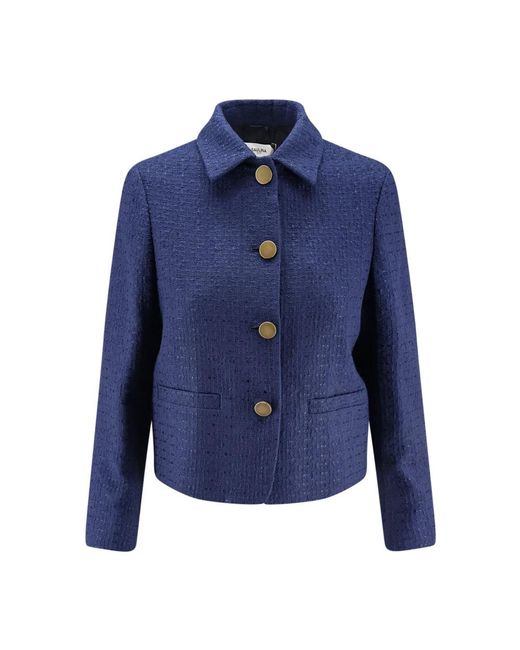 SAULINA Blue Tweed Jackets