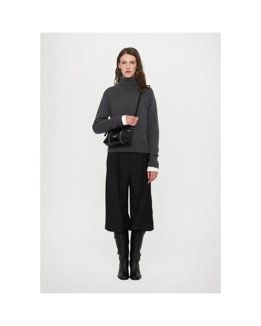 Zadig & Voltaire Black Sunny Mood Vintage Lack-Tasche