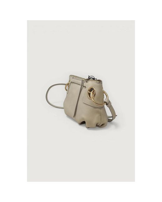 Borbonese Natural Borsa London Crossover