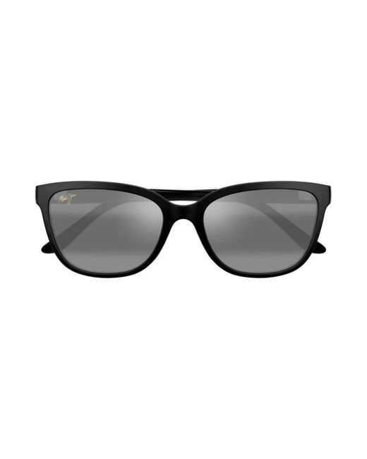 Maui Jim Black Elegante Sonnenbrille Für Stilvolles Aussehen