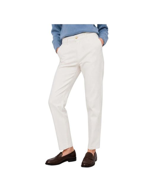 Kocca Blue Slim-Fit Trousers