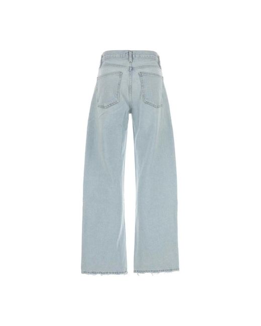 Agolde Blue Wide Jeans