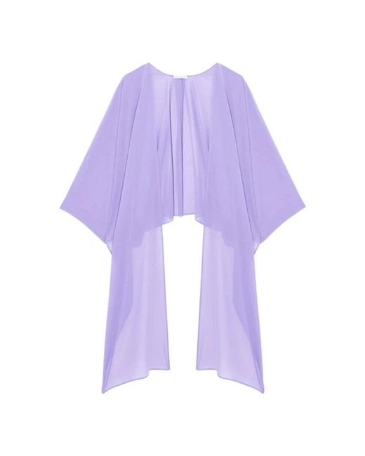 Patrizia Pepe Purple Capes