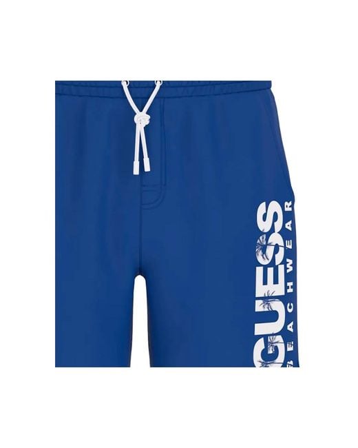 Beachwear Guess pour homme en coloris Blue