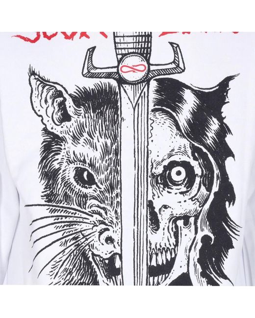 Propaganda White Hoodies for men