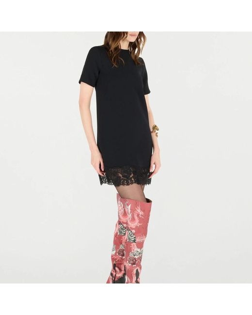 Roberto Cavalli Black Short Dresses