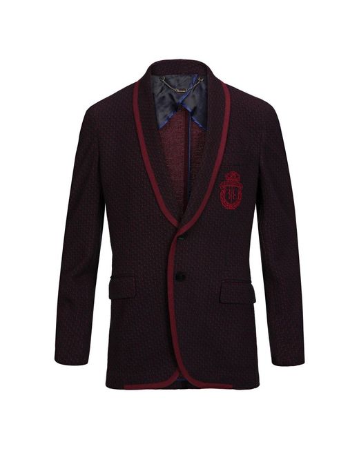 Billionaire Jassen ,Zwart ,Wol Bob Blazer in het Blue voor heren