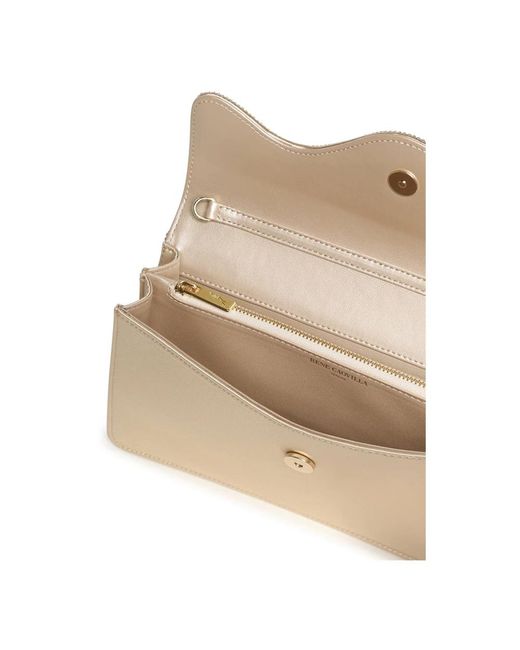 Rene Caovilla Natural Shoulder Bags