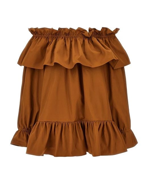 Saint Laurent Brown Blouses