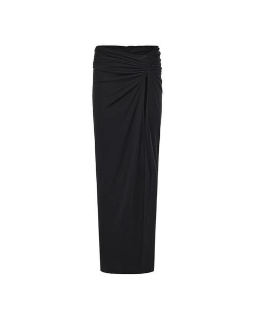 ANDAMANE Black Maxi Skirts