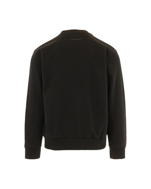 MM6 by Maison Margiela Black Sweatshirts for men