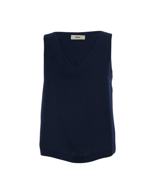 Herno Tops ,Blauw ,Tops in het Blue