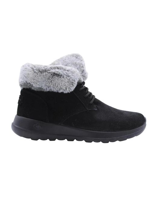 Skechers Black Winter Boots