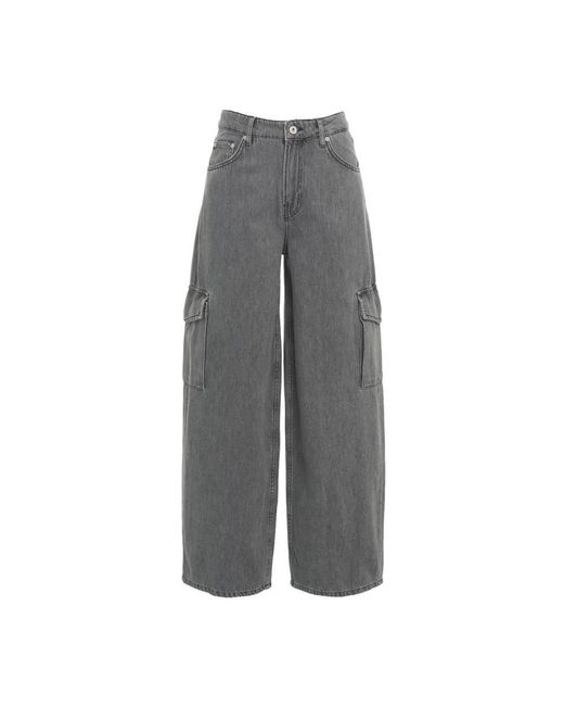 Ottod'Ame Gray Wide Jeans