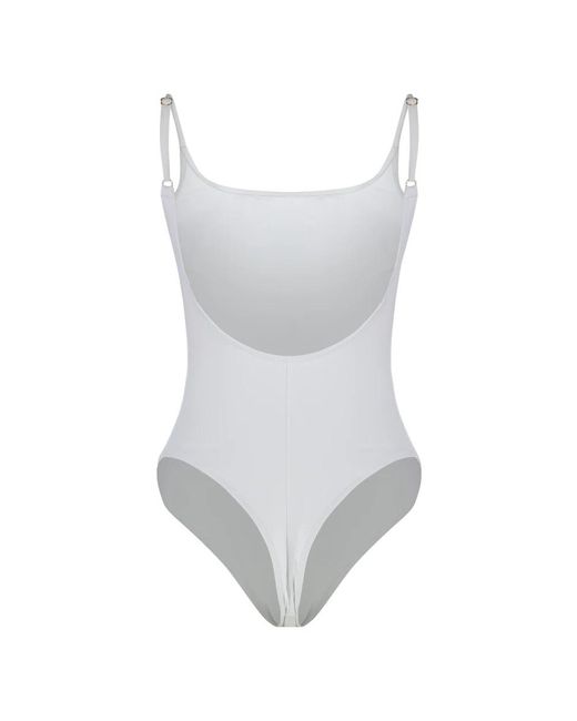 One-Piece Elisabetta Franchi de color White