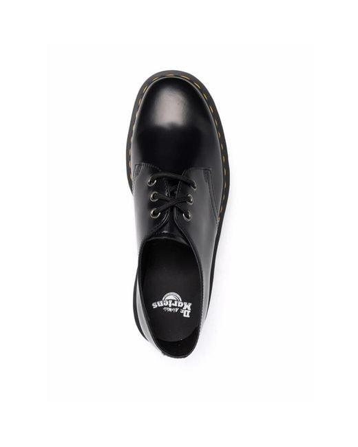 Dr. Martens Black 8053 Platform Shoes Uk 3 (Us 4