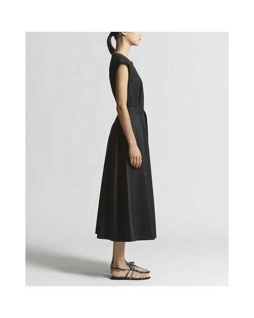 Peserico Midi Dresses in het Black