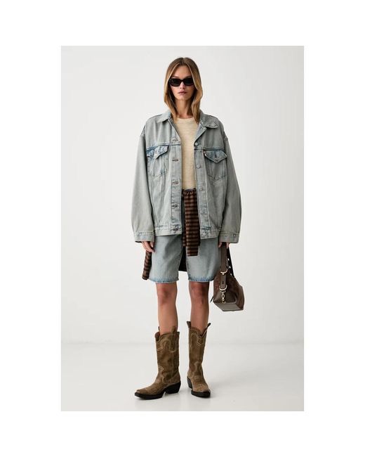 Levi's Denim Jacket in het Gray