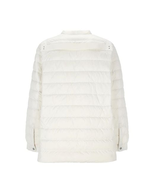 Down Jackets Moncler en coloris White