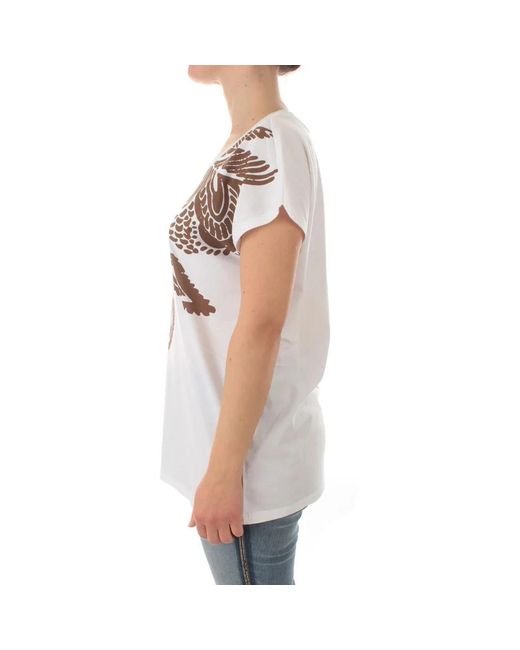 Tops > t-shirts Marina Rinaldi en coloris White