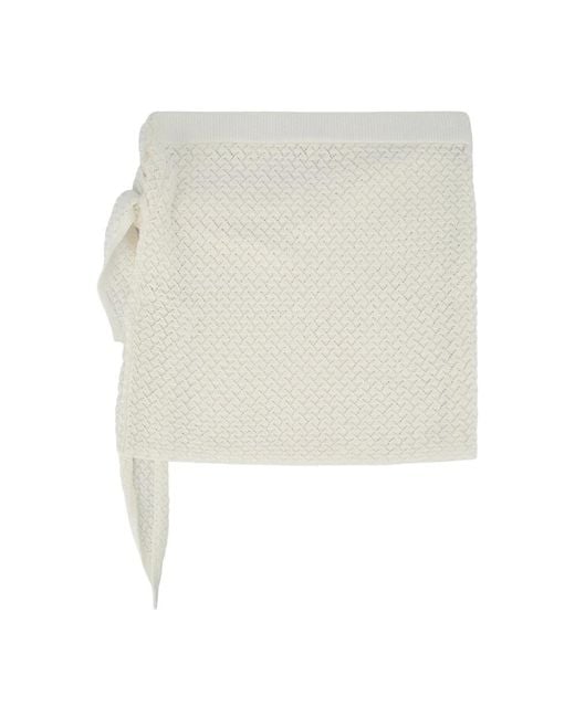 THE GARMENT White Short Skirts